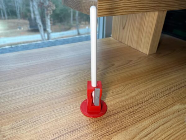 Apple Pencil Sharpener Stand Holder