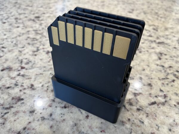 3D Printed SD Card Coasters with Holder - Image 4